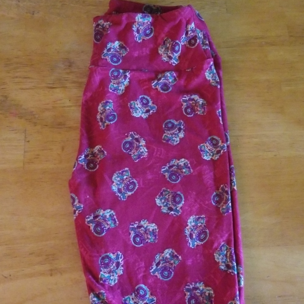 Camera print OS leggings